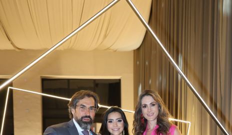  Juan Chalita, Valentina Eternod y Alejandra Valdés.