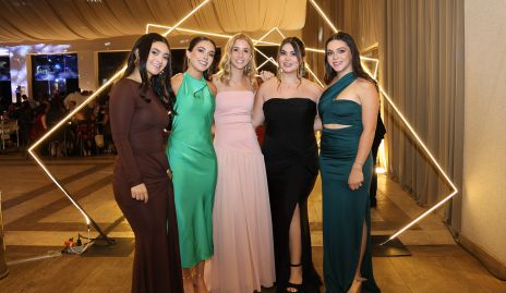  Karime Gómez, Marijó Mendoza, Camila Ocejo, Alejandra Argamacilla y Daniela Abella.