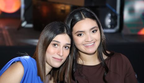  María Paula Torres y Karime Gómez.