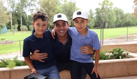  Emiliano Valle, Oscar Valle y Mateo Valle.