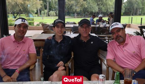  Daniel de Luna, Paulina Godínez, Sergio Godínez y Daniel de Luna.