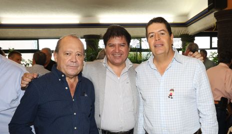  Homero, Octavio y Dino.