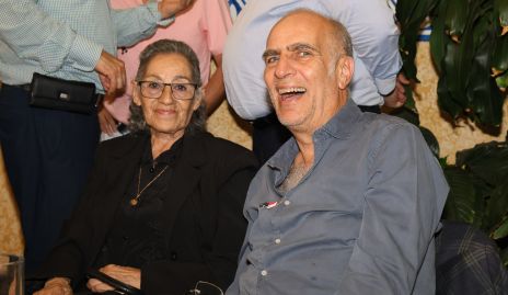  María del Socorro Vázquez y Alejandro Chevaile.