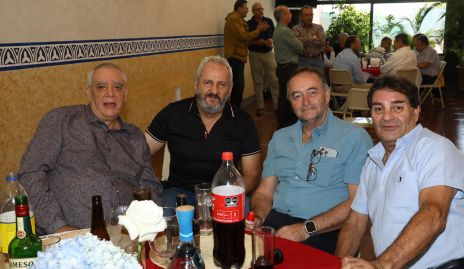  Fernando Alcalde, Alejandro Zorrilla, Guillermo González y Manuel Rangel.