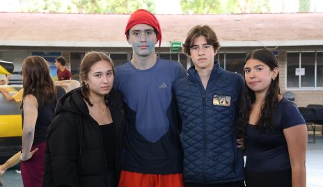  Valentina Garza, Sergio García, Luis Manuel Vallejo y Regina Yáñez.