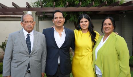  Mario Leal Tobías, Rodolfo Uresti, Ismar Leal y Guadalupe García.