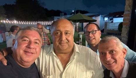  Rodrigo Villasana Mena, Eduardo Izar, Carlos Robledo y Pepe García Siller.