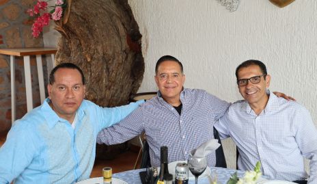  Carlos Robledo, Fernando Andoba y Pablo Trujillo.