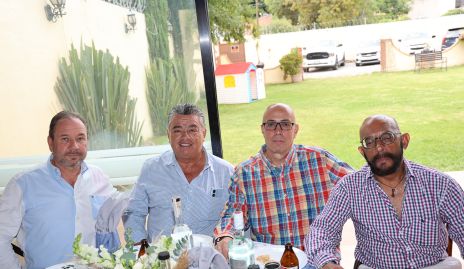 Miguel Ángel Meizoso, Alfonso Córdova, Sergio Bedolla y José Manuel Martínez.