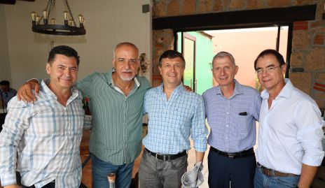  Marco Martínez, Luis Castañón, Ramiro Rodríguez, Pepe García y Jaime Ortiz.