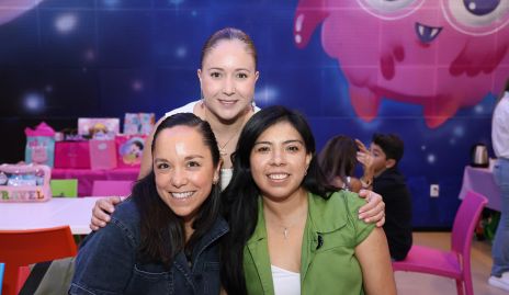  Caro Guerra, Viri y Ana Pérez.