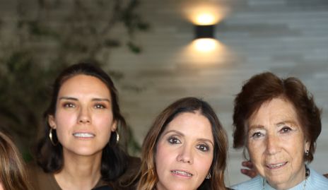  Isabel Elizondo, Ana Elena Meade, Juanuca de la Rosa y Ana Elena Zamacona.