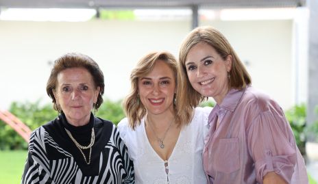  Marta Cosío, Sandra Aldrete y Gaby Hernández.
