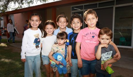  Sebastián, Pablo, Gero, Macarena, Inés, Sofía y Maca.