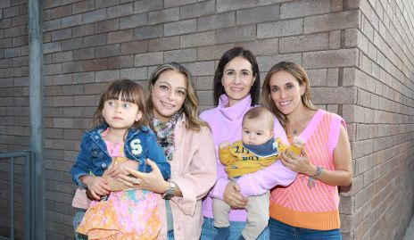  Sofía Guerra, Mariana Estrada, Gerónimo Valadez, Patricia Díaz y Daniela Llano.