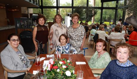  María Lucio Lira, Ruth Armendáriz, Lucha de la Garza, Lucy Compeán, Margarita González, Alicia Villalba y Teresa Iwadare.
