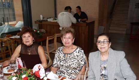  Ruth Armendáriz, Lucha de la Garza y Lucy Compeán.