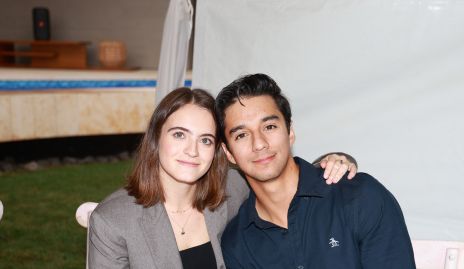  María Emilia Meade y Miguel Herrera.