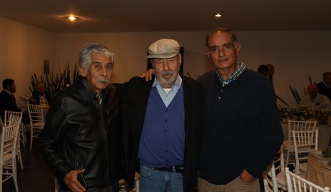  Fausto Zepeda Cortés, Luis López Palau y Paco Samayoa.