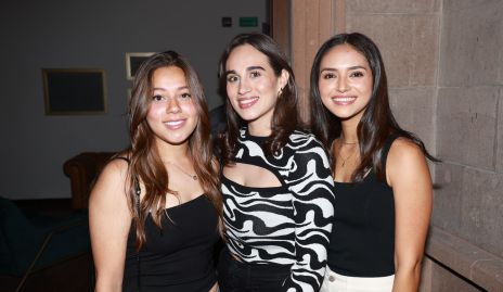  Isa Kasis, Adri Arnedillo y Cristi Rocha.
