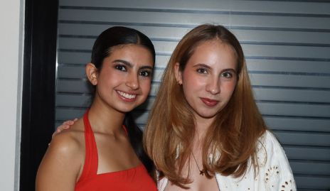 Roberta González y Martina Diliz.