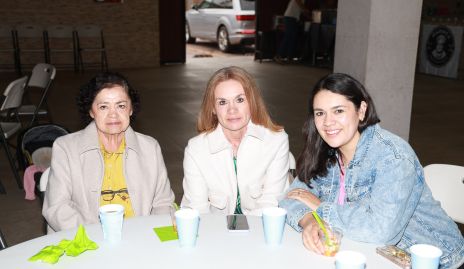  Andrea Solorio, Beatriz Arellano e Imelda Luna.