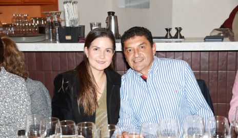  Zaira Herbert y Jaime Borjas.