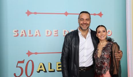  Alejandro Torres con su esposa Pituca Escartín.