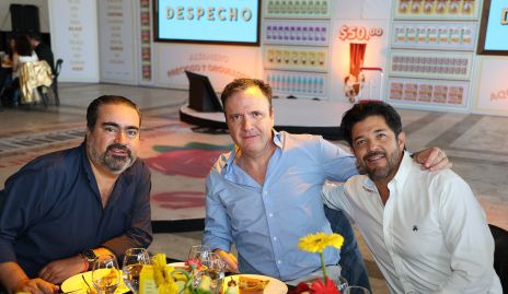  Juan José Leos, Eduardo Martínez y Marcelo Lozano.