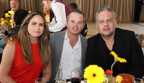  Marianne Velasco, Eduardo Zermeño y Aldo Martínez.