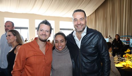  Esteban, Alejandra Jasso y Alejandro Torres.