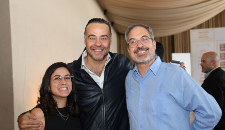  Mónica Martínez, Alejandro Torres y Milenco Pérez.