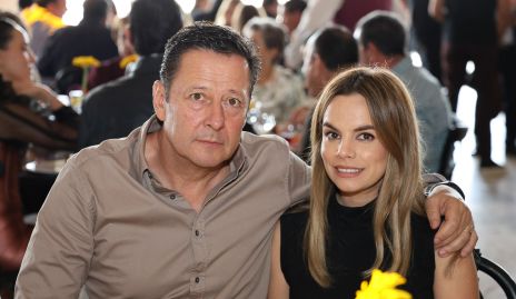 Luis Fernando Lozano y Arlette Robles.