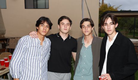  Franco Sánchez, Patricio Odriozola, Marcelo Díaz Infante y Juan Carlos Nieto.