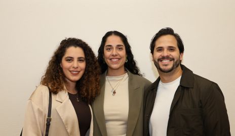  Dafne Chalita, Ana Laura López y Alonso Suárez.