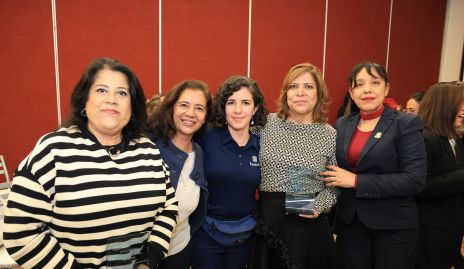  Ada Luz Martínez, Rosa María Juárez, Gabriela del Río, Fabiola Mejorada y Laura Medina.