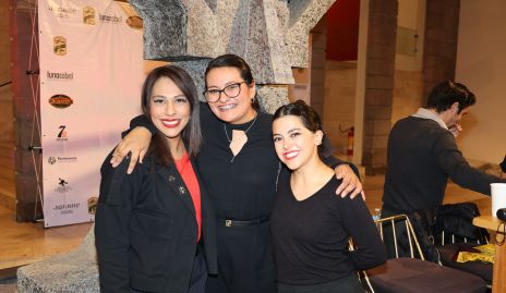  Raquel Álvarez, Gaby Torres y Paulina Martell.