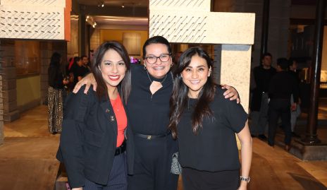  Gaby Torres, Raquel Charqueño y Marina Romo.