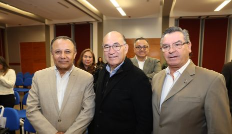  Fernando Díaz de León, Enrique Galindo y Luis Gerardo Ortuño.