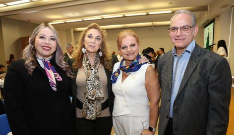  Corina Toro, Yuli Abud, Mariel Mora y Fernando Mata.