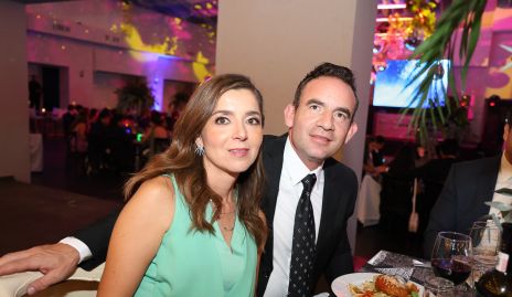  Carla Sarquis y Benjamín Conde.
