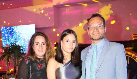  Lorena Ortiz, Ema y Miguel Fernández.