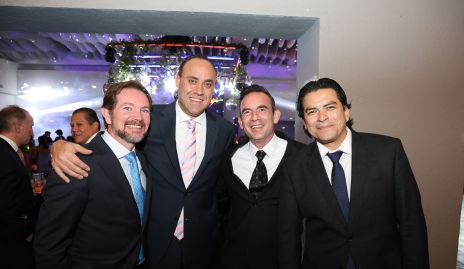  Chema Rosillo, Francisco Torres, Benjamín Conde y Álvaro Ortiz.