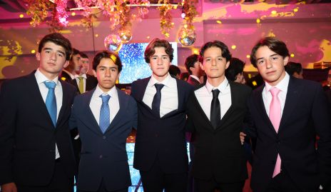  Josemi Conde, Andrés, Luis Manuel Vallejo, Marcelo Martínez, Leonardo Guevara y José Miguel Conde.