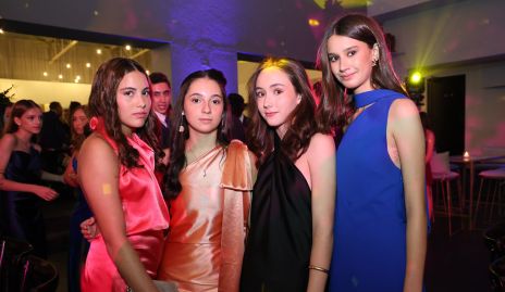  Sofía Peláez, Lía Torre, Inés Castañeda y Fer Gutiérrez.