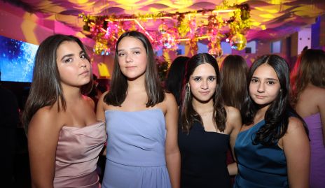  Romina González, Fernanda Humara, Fernanda Ramos y Alexa Robles.