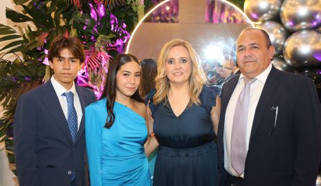  José María Rueda, Camila Bustamante, María José Ejarque y José Luis Rueda.