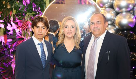  José María Rueda, María José Ejarque y José Luis Rueda.