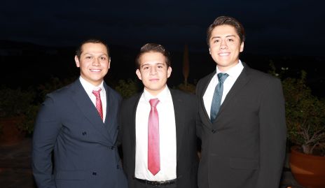  Iñaki Miranda, Eduardo Cázares y Eduardo Guevara.