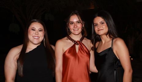  Arantza Martínez, Julia Meade y Catalina Zapata.